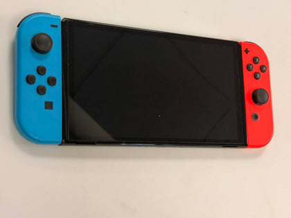 nintendo switch oled red and blue joycons