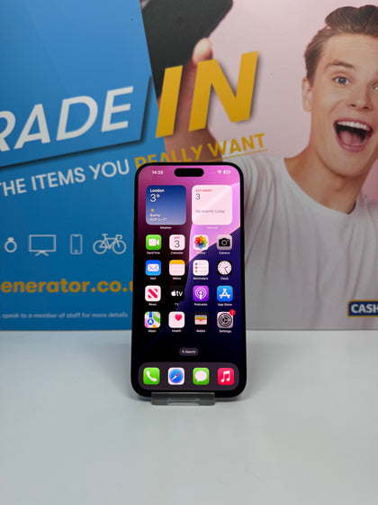 Apple iPhone 15 Pro Max - 256GB - Black Titanium (Unlocked)