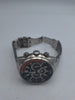 Citizen mens eco-drive black/orange chronograph stainless steel watch BOXED