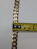 9CT GOLD FLAT CURB BRACELET PRESTON STORE