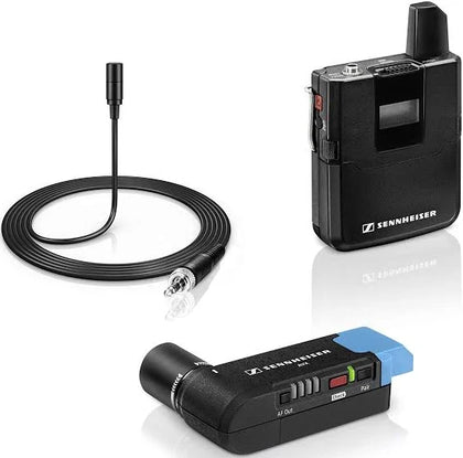 Sennheiser AVX Digital Wireless Lavalier Lapel Microphone Set ( with extra battery)