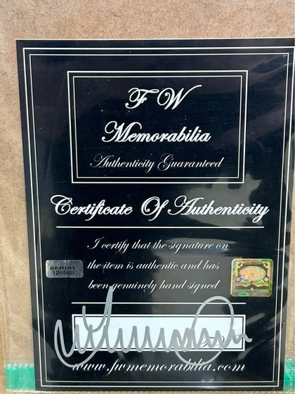 Manchester United FC ‘Paul Scholes’ Signed Memorabilia Certificate Of Authenticity *COLLECTION ONLY*