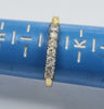 9ct Gold Diamond Ring Size "I"