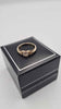 14ct Yellow Gold Cubic Zirconia Single Stone Ring - 2.56 Grams - Size N