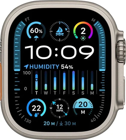 Apple Watch Ultra 2 (GPS/Cell) Natural Titanium, 49mm ** Unboxed **