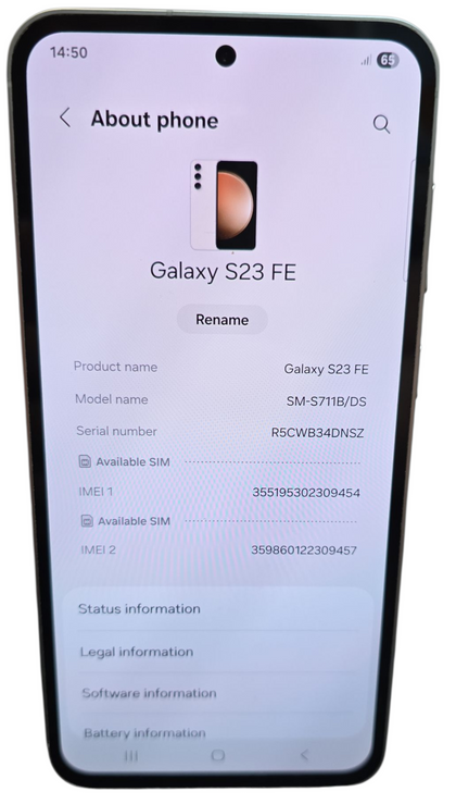 Samsung Galaxy S23 FE - 128 GB