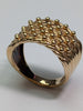 9ct Gold Keeper Ring Size V 1/2