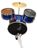 PDT Music Alley 3 Piece Jr Drum Kit Blue *COLLECTION ONLY*