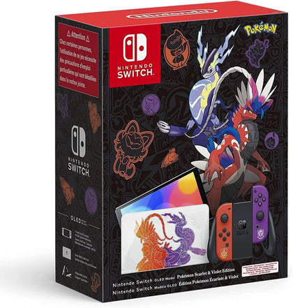 Nintendo Switch OLED Model Pokemon Scarlet And Violet Limited Edition