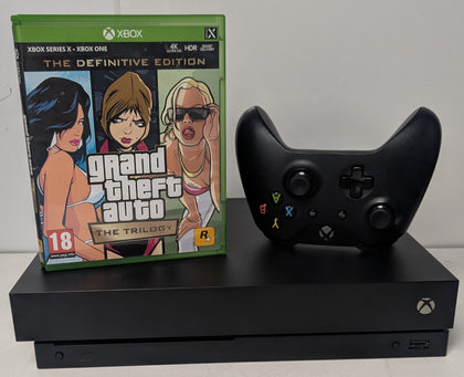 Microsoft Xbox One X 1TB Console & 1 Game
