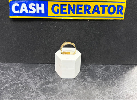 14ct Gold Ring (Size R) 3.49g