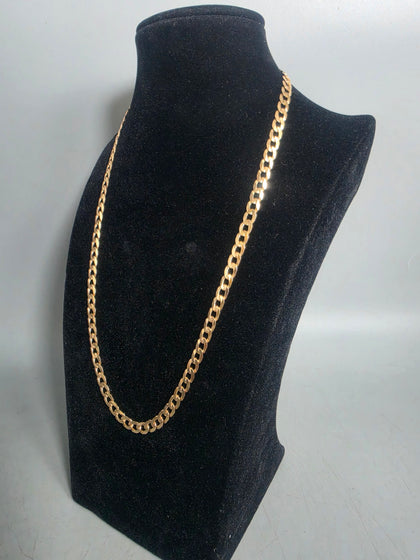 9ct Gold Necklace 375 14.8G 20'' in Length
