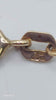 9ct yellow gold 3.4g chain with 14ct yellow gold 5.8g orthodox cross pendant Boxed 18" hallmarked