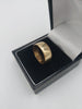9K Plain Thick Wedding Band Ring, 4.7Grams of 9K, 375 Hallmarked and Tested, Size: S (Box Included)