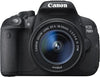 Canon EOS 700D Digital SLR Camera - Black 18M + 18-55mm ** Unboxed **