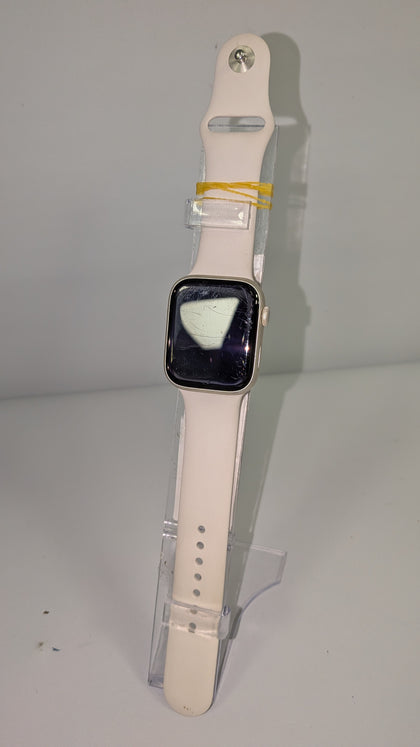 Apple Watch Series 8 - 45mm - GPS - Starlight Aluminium Case with Starlight Sport Band