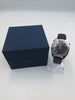 Belmont 2044-9900 manual alarm watch with new leather strap BOXED