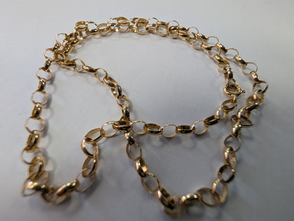 9vt Gold Hoop Chain