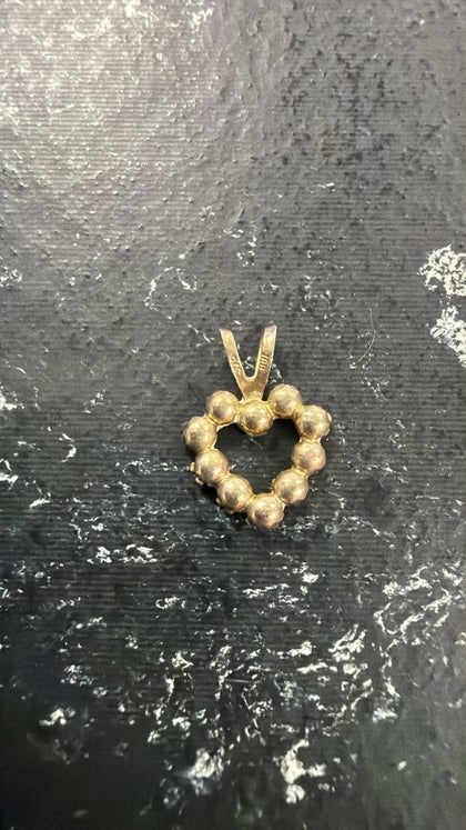 9ct Heart pendant
