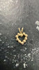 9ct Heart pendant