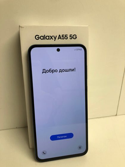 Samsung Galaxy A55 5G Smartphone (Dual-SIMs, 8+128GB) - Awesome Navy