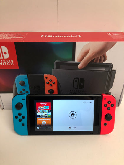 Nintendo Switch Console - Neon Red/Blue