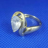 14ct Marquise Cut CZ Gold Ring (585 Hallmarked & Tested) Size:P, Weight: 5.7 Grams - Box Included