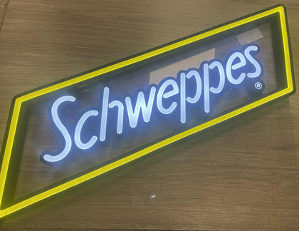Schweppes light up sign