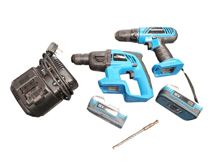 Power4ce Drills Set w/batteries and charger**Unboxed**