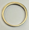 9ct white gold & diamond eternity ring size m1/2