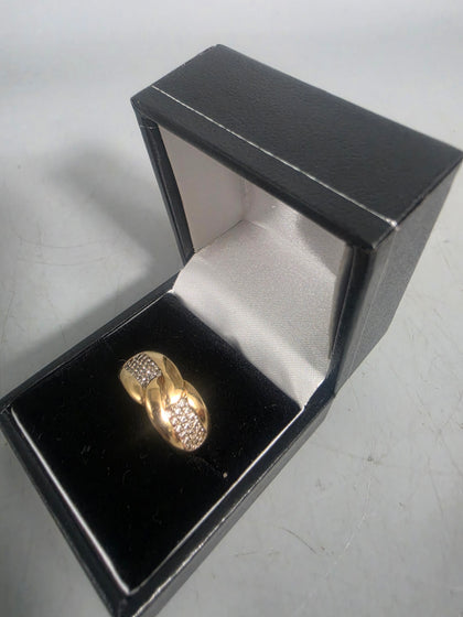 9CT Gold Ring 4.5G 375 HM size O