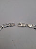 925 Sterling Silver 3 In 1 Figaro Bracelet - 9" Long - 6mm Wide - 8.70 Grams **BRAND NEW**