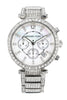 Michael Kors Watches Mk5572 Parker Silver Stainless Steel Glitz Ladies Watch