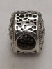 Genuine Pandora Forget Me Not with Purple and Clear CZ Charm S925 ALE
