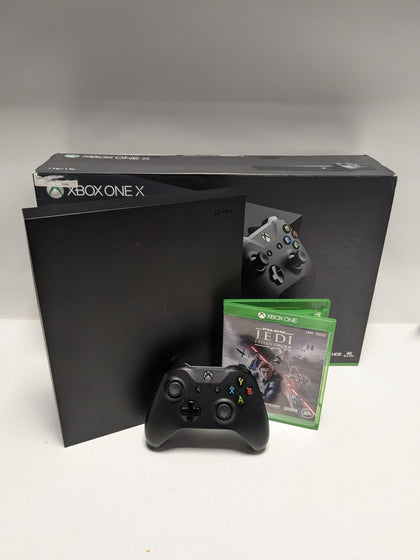 Microsoft Xbox One x 1TB - Black Star Wars Jedi Fallen Order Package