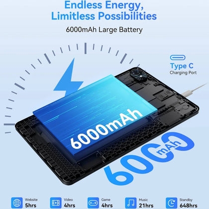 TABWEE T80 Android 16 Tablet