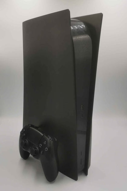 PlayStation 5 Midnight Black Console, 825GB, With Black Pad, Unboxed