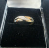 9ct GOLD RING 375 2.1G Size M