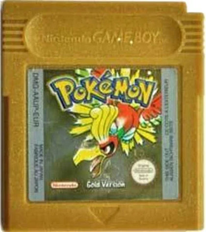 Pokemon Gold Unboxed Gameboy Game