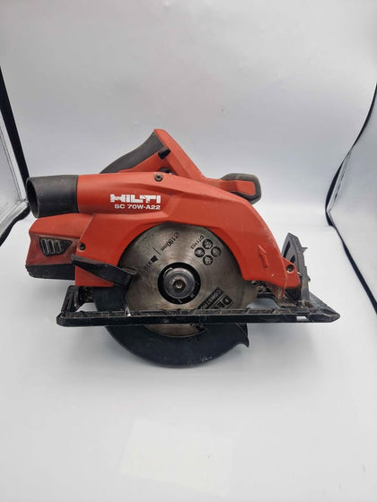Hilti SC 70W-A22 Cordless Circular Saw W/ B22/3.3 Battery