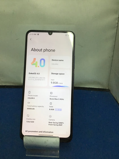 Blackview Colour 8 - 128GB Storage