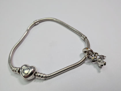 Pandora  Silver Charm Bracelet