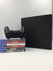 Playstation 4 Slim 500GB Console - Black (Comes with 6 Games)