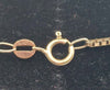 9ct gold chain 4.7g 16" Long hallmarked