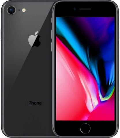 Apple iPhone 8, black. 64gb, 84% battery
