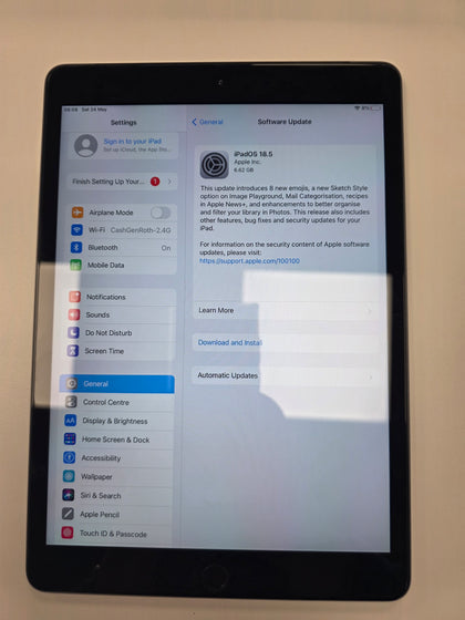 iPad 8 (2020) | 10.2′′ - Cellular - 32GB - Space Grey - Grade B - Good
