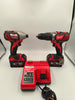 Milwaukee Twin Pack Cordless Combi Drill Impact Driver