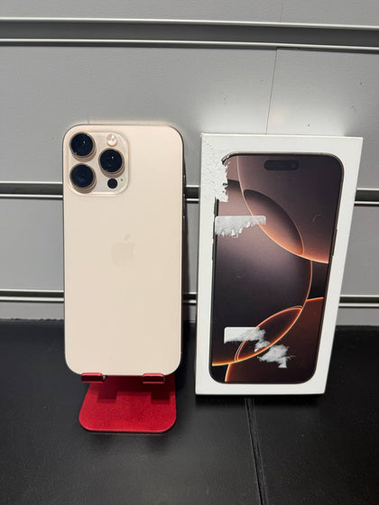 Apple iPhone 16 Pro Max 94% BH 256GB Desert Titanium, Unlocked