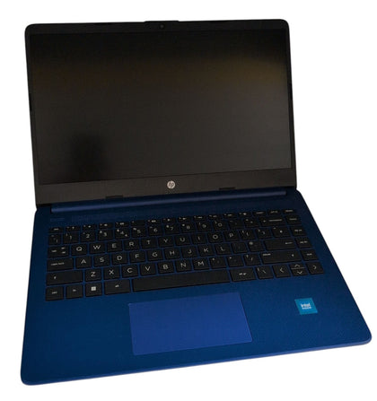 HP 14s Laptop Blue 128GB SSD, 4GB RAM