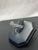 9ct White Gold 2x Diamond Ring Set - Size L